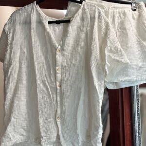 SHEIN white set